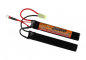 Preview: 7,4V 2200 mAh Li-Po 20C Twin Type (12,5 x 1,9 x 1 cm)