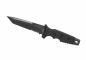 Preview: Smith & Wesson SW7S Fixed Blade Serrated Tanto – Schwarz