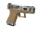 Preview: WE G-Force 19 SV Silver Barrel Metal Version GBB Airsoft Pistole Gas 6 mm BB – Desert –