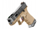 Preview: WE G-Force 19 SV Silver Barrel Metal Version GBB Airsoft Pistole Gas 6 mm BB – Desert –