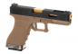 Preview: WE G-Force 17 BK Gold Barrel Metal Version GBB Airsoft Pistole Gas 6 mm BB – Desert