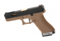 Preview: WE G-Force 17 BK Gold Barrel Metal Version GBB Airsoft Pistole Gas 6 mm BB – Desert – Ansicht 2