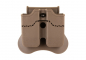 Preview: Amomax Double Mag Pouch für WE / KJW / KWA / TM 1911 - Dark Earth