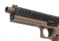 Preview: Vorsk Hi-Capa 5.1 GBB Airsoft Pistole Gas 6 mm BB – Tan/Schwarz