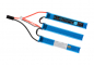 Preview: 11,1V 2000 mAh Li-Po 25C Split Type (24,4 x 3 x 1,8 cm)
