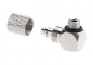 Preview: EPeS HPA 6mm Hose Coupling with Screwed Catch 90 Degree Outer M5 Thread
