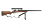 Preview: GSG MB03 Sniper Set Airsoft Federdruck – Holzoptik, 6 mm BB