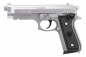 Preview: PT92 Airsoft Federdruckpistole 6 mm BB – unter 0,5 J – Silber