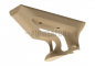Preview: CNC Keymod Short Angled Grip - FDE - Metal