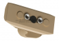 Preview: CNC Keymod Short Angled Grip - FDE - Metal