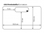 Preview: GSG Koffer Small – 23 × 15 × 6 cm, Schwarz – Ansicht 2
