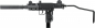 Preview: IWI Mini UZI CO2 BB Luftdruckwaffe 4,5 mm (.177)  Blowback,  3,0 J