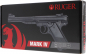 Preview: Ruger Mark IV Stainless Luftpistole – 4,5 mm (.177) Diabolo, Federdruck,  3,0 J