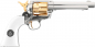 Preview: Colt SAA .45 Smoke Wagon CO₂ Revolver 5,5 Zoll – Polished Chrome / Gold, 4,5 mm (.177) Diabolo,  3,0 J