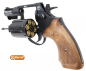 Preview: Record Chief Revolver brüniert – 2 Zoll, Holzoptikgriffschalen, 9 mm R.K.