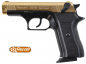 Preview: Record 2015 Schreckschusspistole 9 mm P.A.K. – bicolor gold