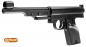 Preview: Record Luftpistole Mod. I – 4,5 mm Diabolo, Federdruck, glatter Lauf, Made in Germany
