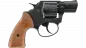 Preview: Röhm RG 59 Revolver brüniert – 9 mm R.K., braune Griffschalen