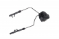 Preview: Earmor M11-Peltor mounts für M31/M32 headphones on ARC rails – Schwarz