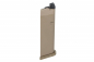 Preview: Green Gas-Magazin 24 E&C BBs für Glock 17/18/34 Repliken MA011 Flat Dark Earth
