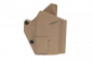 Preview: FMA Composite Holster für G17 Replicas with Tactical Flashlight – Dark Earth