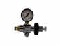 Preview: Pressluft Manometer mit Schnellfüll-Adapter