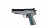 Preview: Weihrauch HW 45 STL Luftpistole – 4,5 mm (.177) Diabolo, Federkolben, zweistufig, Stainless-Look, Made in Germany