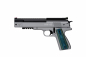 Preview: Weihrauch HW 45 STL Luftpistole – 4,5 mm (.177) Diabolo, Federkolben, zweistufig, Stainless-Look, Made in Germany