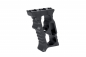 Preview: JJ Airsoft Aluminium angle grip TD Minivert für KeyMod/M-LOK Schwarz – Ansicht 4