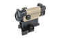 Preview: JJ Airsoft M5 Rotpunktvisier mit drei Montagen Tan