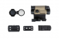 Preview: JJ Airsoft M5 Rotpunktvisier mit drei Montagen Tan