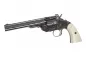 Preview: ASG Schofield CO₂ Revolver 6 Zoll – Steel Grey, 4,5 mm (.177) BB, ca. 2,9 J