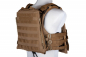 Preview: Primal Gear Plate Carrier Trias Taktische Weste Coyote Brown