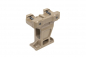 Preview: Picatinny Montage-Upgrade Wosport A-style Tan