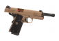 Preview: KJ Works M1911 MEU TBC Full Metal Airsoft GBB 6 mm BB – TAN –