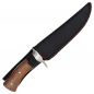 Preview: SCK Hunting Knife CW-011 – Jagdmesser mit Holzgriff und Nylon-Scheide