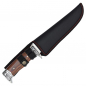 Preview: SCK Hunting Knife CW-029 – Jagdmesser mit Holzgriff und Nylon-Scheide