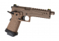 Preview: Vorsk Hi-Capa 5.1 Split Slide GBB Airsoft Pistole Gas 6 mm BB – Tan –
