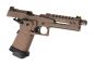 Preview: Vorsk Hi-Capa 5.1 Split Slide GBB Airsoft Pistole Gas 6 mm BB – Tan –