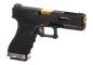 Preview: WE G-Force 17 BK Gold Barrel Metal Version GBB Airsoft Pistole Gas 6 mm BB – Schwarz –