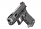 Preview: WE G-Force 19 SV Silber Barrel Metal Version GBB Airsoft Pistole Gas 6 mm BB – Schwarz – Detailansicht