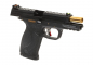 Preview: WE WET-05 BK Gold Barrel Metal Version GBB Airsoft Pistole Gas 6 mm BB – Schwarz