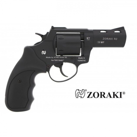 Zoraki R2 Revolver schwarz – 3 Zoll, 9 mm R.K.