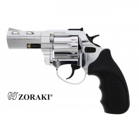 Zoraki R2 Revolver CHROM – 3 Zoll, 9 mm R.K.