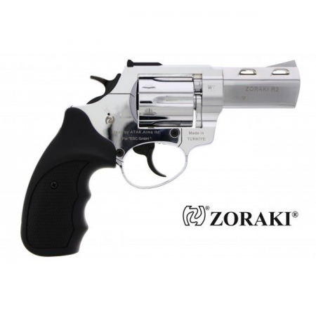 Zoraki R2 Revolver CHROM – 3 Zoll, 9 mm R.K.