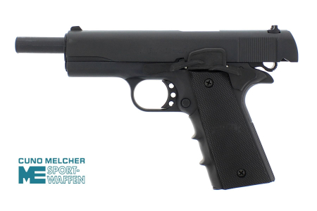 ME 1911 Modell Sport Schreckschusspistole 9 mm P.A.K. – schwarz brüniert