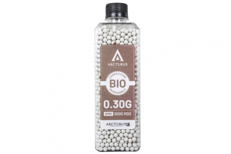 Arcturus RS BIO Match Grade BBs 0.30g 3000 Schuss - Weiß