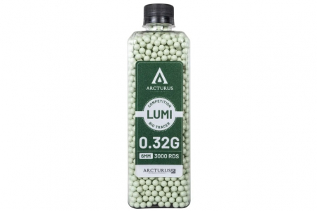 Arcturus RS LUMI Bio Tracer Match Grade BBs 0.32g 3000 Schuss - Grün