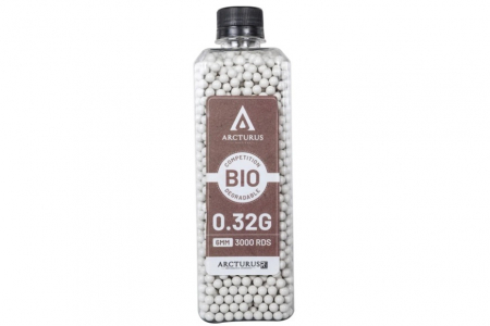 Arcturus RS BIO Match Grade BBs 0.32g 3000 Schuss - Weiß