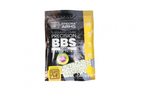 Specna Arms EDGE ULTRA Bio Tracer Precision BBs 0.20g 1000 Schuss - Grün